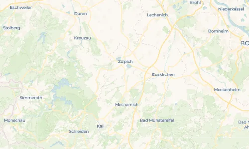 Regenradar Vorschaubild - Aktuelle Niederschläge in Sinzenich und Umgebung