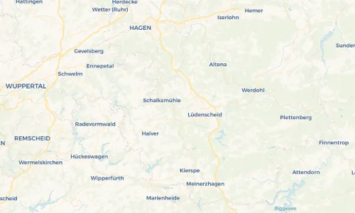 Regenradar-Vorschau: aktuelle Niederschläge in Solmecke und Umgebung