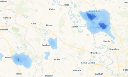 Regenradar Vorschaubild - Aktuelle Niederschläge in Sonsbeck und Umgebung