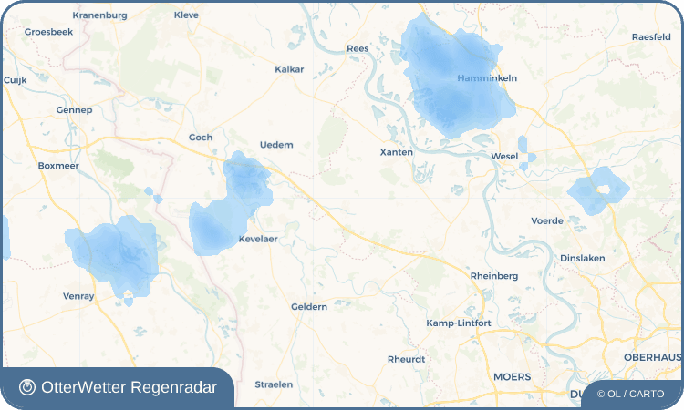 Widget-Vorschau für Sonsbeck Wetter-Widget-Vorschau mit Vorhersagedaten für Sonsbeck