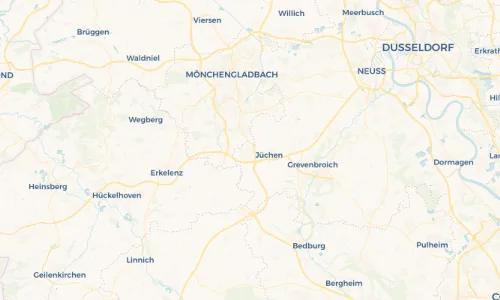 Regenradar Vorschaubild - Aktuelle Niederschläge in Spenrath und Umgebung