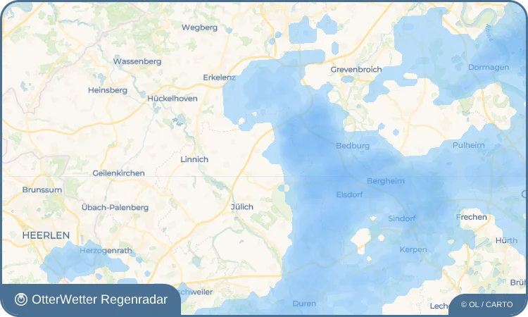 Widget-Vorschau für Spiel Wetter-Widget-Vorschau mit Vorhersagedaten für Spiel