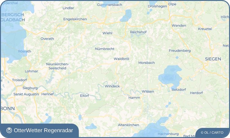 OtterWetter Regenradar-Widget Spurkenbach