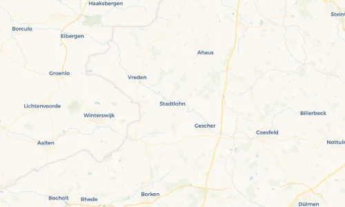 Regenradar Vorschaubild - Aktuelle Niederschläge in Stadtlohn und Umgebung