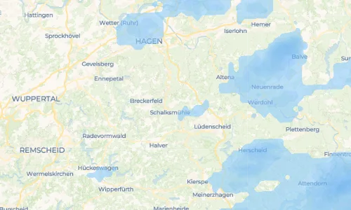 Regenradar Stallhaus: aktuelle Niederschläge in Stallhaus und Umgebung, Stand 19. Oktober 2026 um 18:20 Uhr