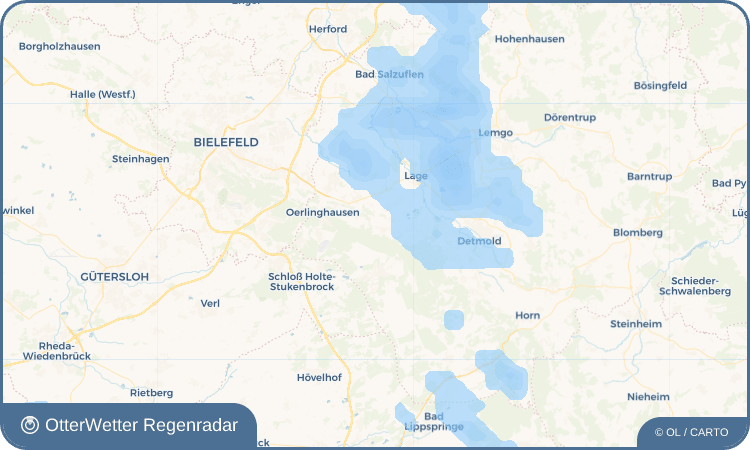 Widget-Vorschau für Stapelage Wetter-Widget-Vorschau mit Vorhersagedaten für Stapelage