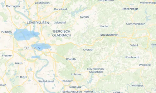 Regenradar Vorschaubild - Aktuelle Niederschläge in Steinenbrück und Umgebung
