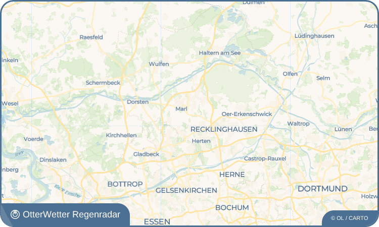 OtterWetter Regenradar-Widget Steinernkreuz