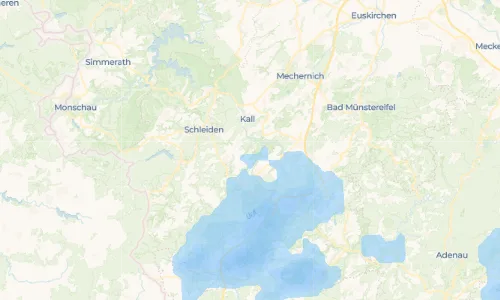 Regenradar Steinfeld: aktuelle Niederschläge in Steinfeld und Umgebung, Stand 17. Oktober 2026 um 1:00 Uhr