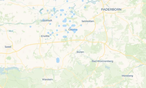 Regenradar Vorschaubild - Aktuelle Niederschläge in Steinhausen und Umgebung