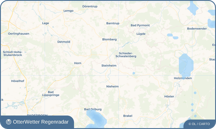 OtterWetter Regenradar-Widget Steinheim