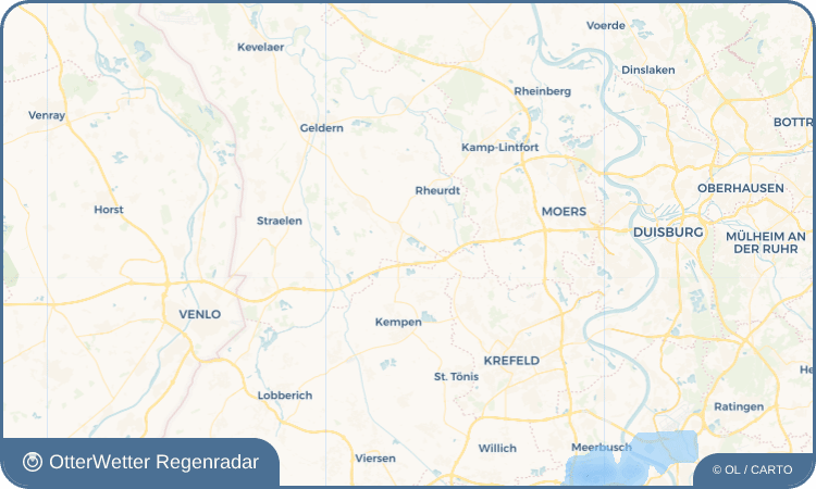OtterWetter Regenradar-Widget Stenden
