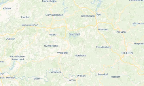 Regenradar Vorschaubild - Aktuelle Niederschläge in Sterzenbach und Umgebung