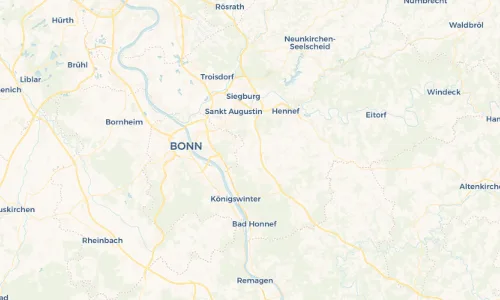 Regenradar-Vorschau: aktuelle Niederschläge in Stieldorf und Umgebung
