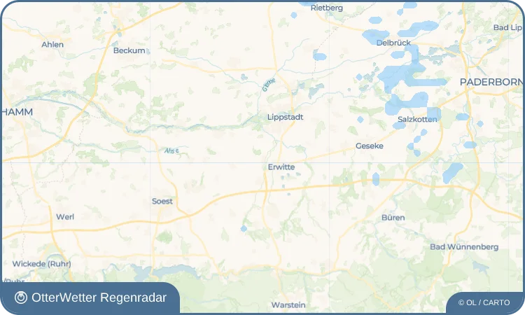 Wetter-Widget-Vorschau mit Vorhersagedaten für Stirpe