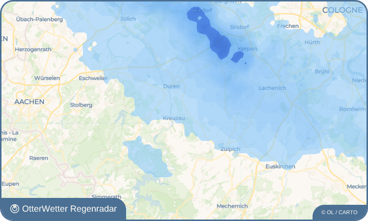 OtterWetter Regenradar-Widget Stockheim