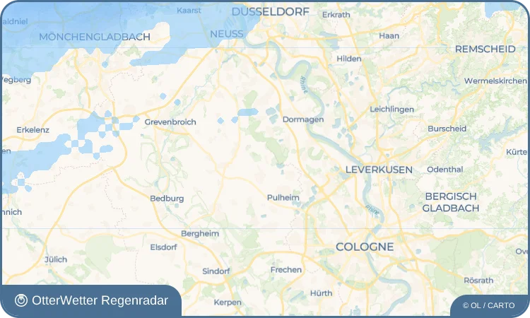 Widget-Vorschau für Stommelerbusch Wetter-Widget-Vorschau mit Vorhersagedaten für Stommelerbusch