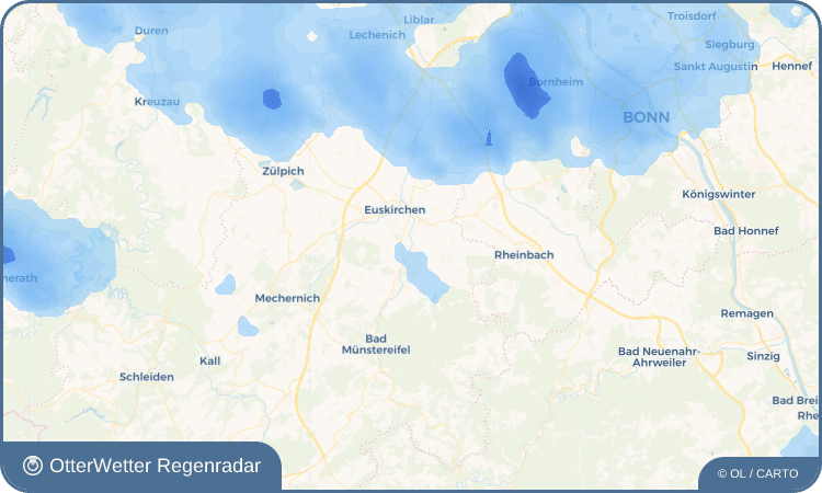 OtterWetter Regenradar-Widget Stotzheim