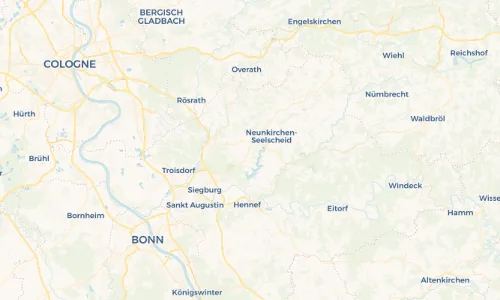 Regenradar Vorschaubild - Aktuelle Niederschläge in Straßen und Umgebung