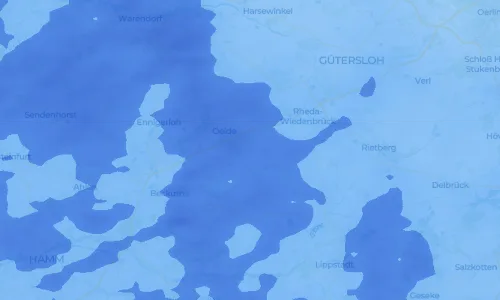 Regenradar Vorschaubild - Aktuelle Niederschläge in Stromberg und Umgebung