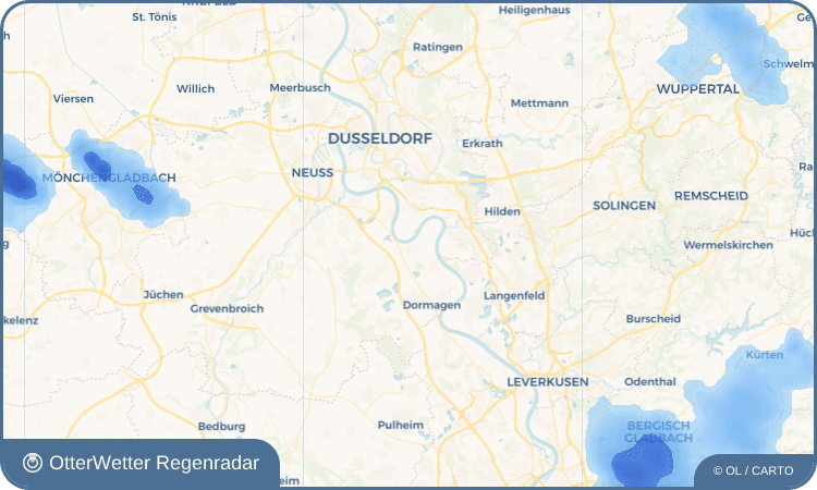 OtterWetter Regenradar-Widget Stürzelberg