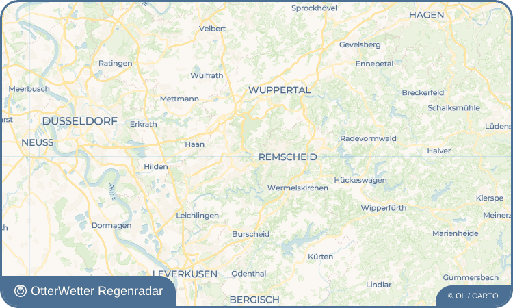OtterWetter Regenradar-Widget Sudberg