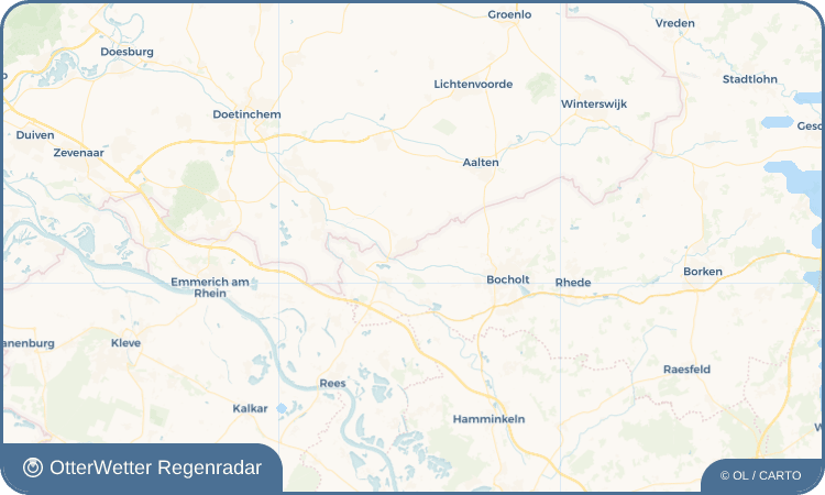 OtterWetter Regenradar-Widget Suderwick