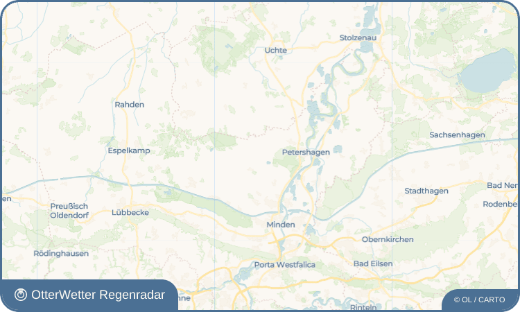 OtterWetter Regenradar-Widget Südfelde
