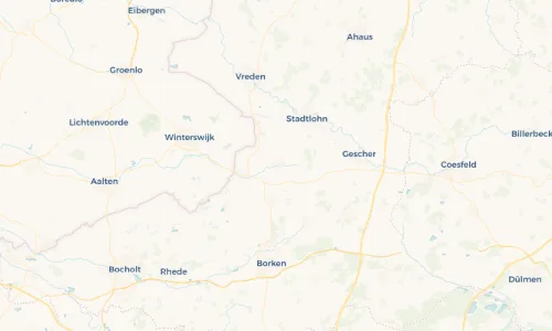Regenradar Vorschaubild - Aktuelle Niederschläge in Südlohn und Umgebung