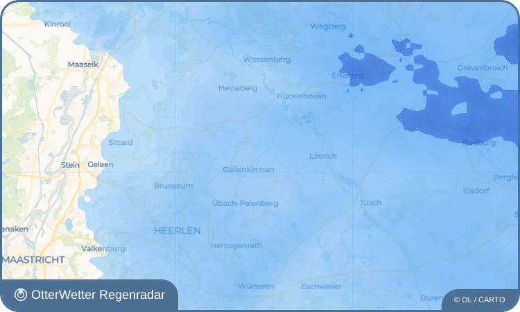 OtterWetter Regenradar-Widget Süggerath