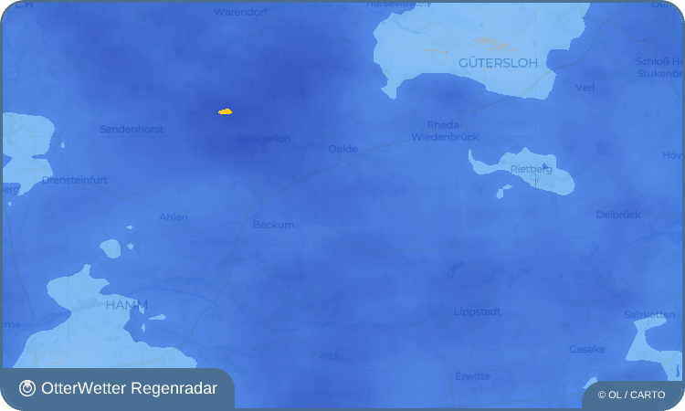 OtterWetter Regenradar-Widget Sünninghausen