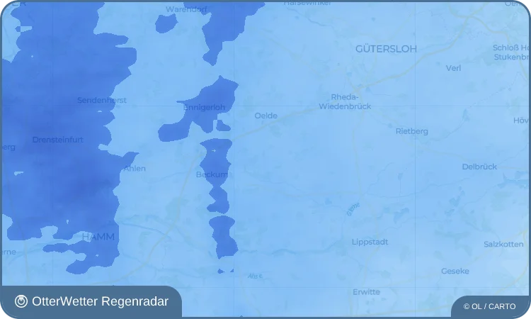 Widget-Vorschau für Sünninghausen Wetter-Widget-Vorschau mit Vorhersagedaten für Sünninghausen