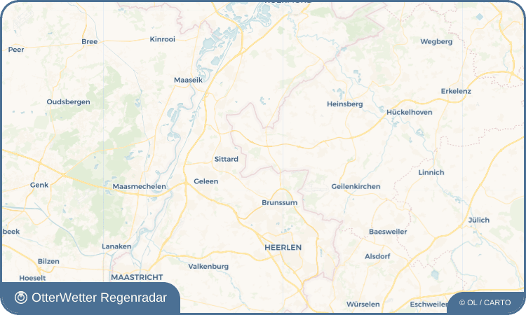 OtterWetter Regenradar-Widget Süsterseel