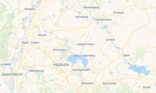 Regenradar Vorschaubild - Aktuelle Niederschläge in Teveren und Umgebung