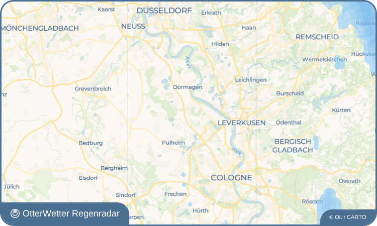 OtterWetter Regenradar-Widget Thenhoven