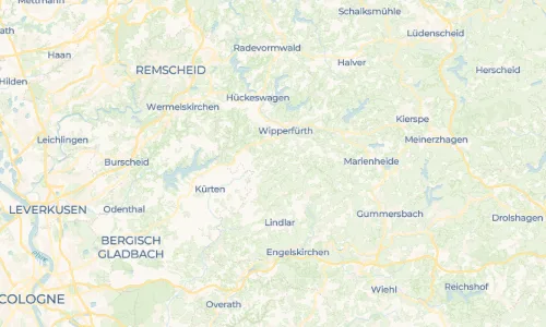 Regenradar Vorschaubild - Aktuelle Niederschläge in Thier und Umgebung
