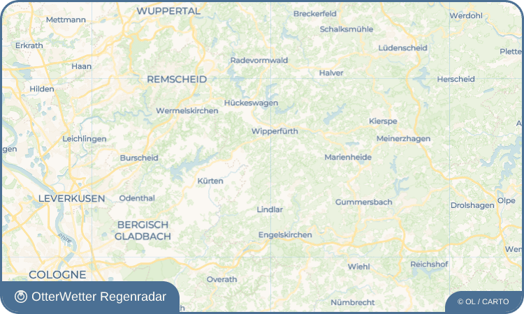 Widget-Vorschau für Thier Wetter-Widget-Vorschau mit Vorhersagedaten für Thier