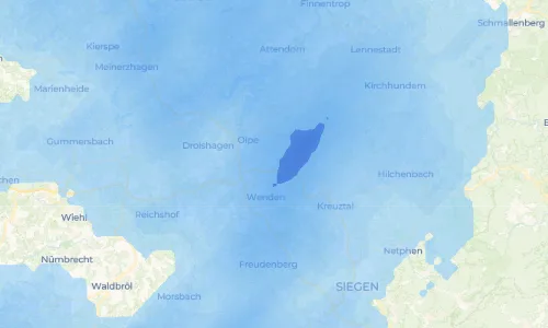 Regenradar Vorschaubild - Aktuelle Niederschläge in Thieringhausen und Umgebung
