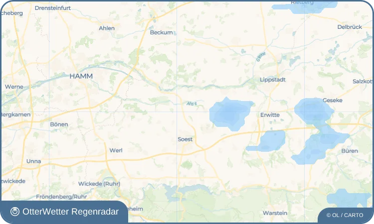Widget-Vorschau für Thöningsen Wetter-Widget-Vorschau mit Vorhersagedaten für Thöningsen