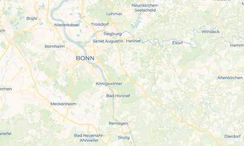 Regenradar Vorschaubild - Aktuelle Niederschläge in Thomasberg und Umgebung