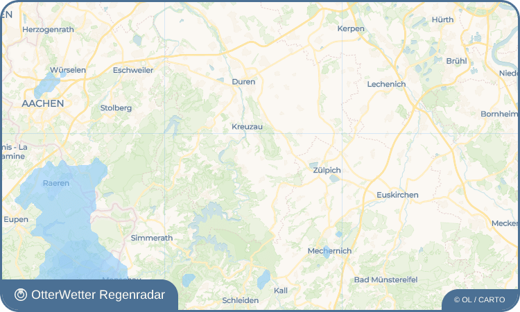 OtterWetter Regenradar-Widget Thum
