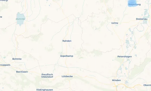 Regenradar Vorschaubild - Aktuelle Niederschläge in Tonnenheide und Umgebung