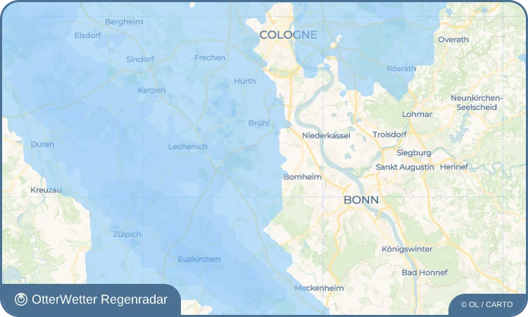 Widget-Vorschau für Trippelsdorf Wetter-Widget-Vorschau mit Vorhersagedaten für Trippelsdorf