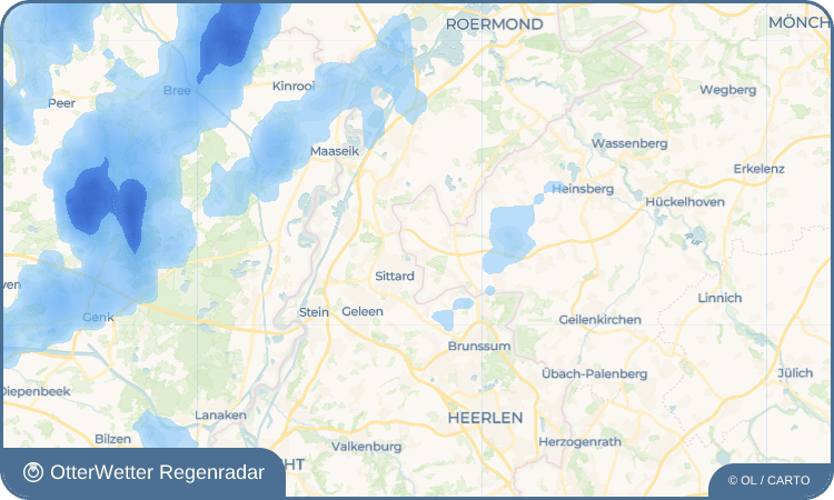 Widget-Vorschau für Tüddern Wetter-Widget-Vorschau mit Vorhersagedaten für Tüddern
