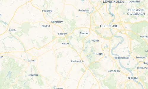 Regenradar Vorschaubild - Aktuelle Niederschläge in Türnich und Umgebung