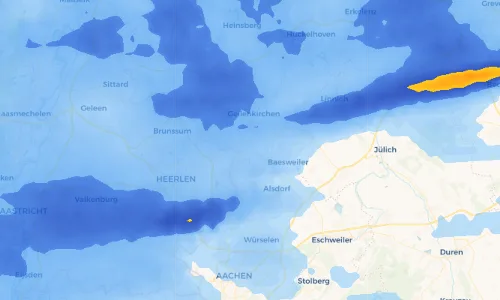 Regenradar Vorschaubild - Aktuelle Niederschläge in Übach-Palenberg und Umgebung