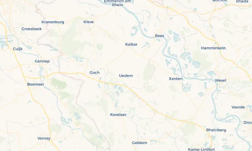 Regenradar Vorschaubild - Aktuelle Niederschläge in Uedem und Umgebung