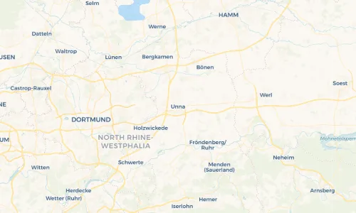 Regenradar Vorschaubild - Aktuelle Niederschläge in Unna und Umgebung