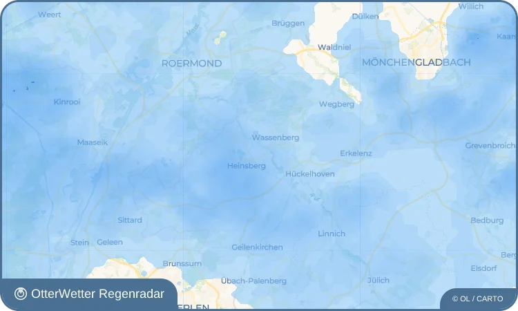 Widget-Vorschau für Unterbruch Wetter-Widget-Vorschau mit Vorhersagedaten für Unterbruch