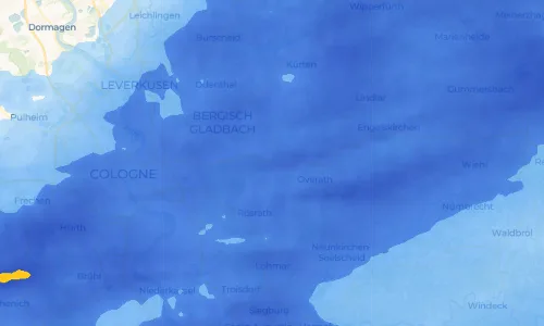 Regenradar Vorschaubild - Aktuelle Niederschläge in Untereschbach und Umgebung